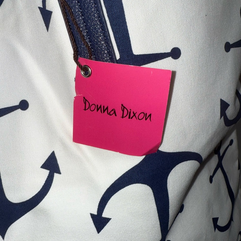 Nautical Anchor Tote Bag by Donna Dixon - Picture 3 of 7